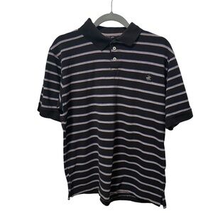 Beverly Hills Polo Club Men’s Striped Polo | Size Medium